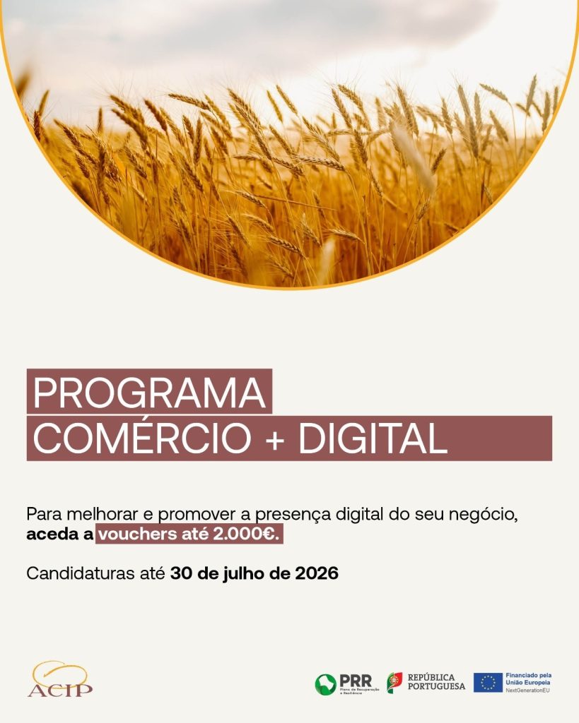 Aceda a vouchers até 2.000€ para impulsionar o seu negócio | Programa Comércio + Digital